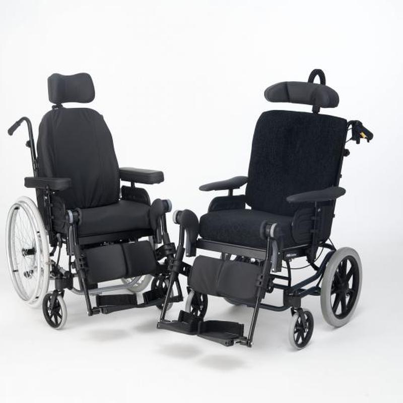 Two Specialist Wheelchairs which form part of the rental offering from Carrycall